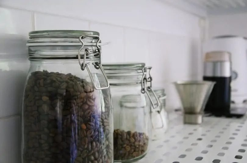 coffee beans storage