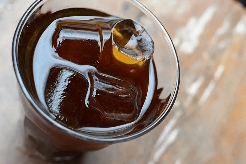 cold brew with ice